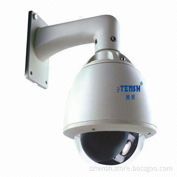High-speed Ball Dome Camera, 12V DC, 3A Power Supply